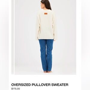 PARKE Oversized Cashmere Pullover Sweater